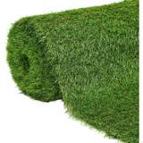 Bedkanter vidaXL kunstgræs 1x5 m/40 grøn