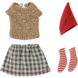 Maileg Dukketøj Dukker & Dukkehus Maileg Christmas Clothes for Medium Mouse Girl