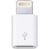 Apple Lightning Kabler Apple Lightning -USB Micro-B M-F Adapter