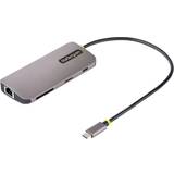 Sølv Kabler StarTech USB C Multiport Adapter 4K 60Hz USB-A 3.2