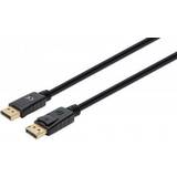 Manhattan DisplayPort-kabler Manhattan DisplayPort 1.4 kabel 3m 8K