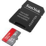 1 TB - USB 3.0/3.1 (Gen 1) Hukommelseskort SanDisk Ultra microSDXC Class 10 UHS-I U1 A1 150MB/s 1TB +Adapter