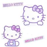 Hello Kitty Pink Børneværelse Hello Kitty Wallstickers