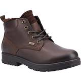 Snørestøvler Cotswold Mens Winson Lace Leather Boots (12 UK) (Brown)
