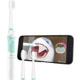 Turkis Elektriske tandbørster TrueLife SonicBrush Kid G TLSBKG Elektrisk tandbørste Tandbørste med ultralyd Hvid, Turkis