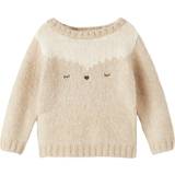Striktrøjer Name It Fosa Sweater - Peyote Melange (13207086)