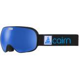 Cairn Skibriller Cairn Focus Otg Ski Goggles - Mirror/CAT 3 Mat Black Blue