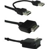 GeChic Kabler GeChic Cable OP-1503-001, 1.2m, black/DOCKING-1503CABLE