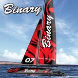 Joysway Fjernstyrede både Joysway Binary V2 RTR Mini Catamaran 2.4G RTR fjernstyret sejlbåd