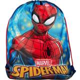 Blå Gymnastikposer Spiderman Gymnastikpose