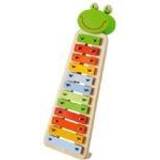 Sevi Legetøjsxylofoner Sevi Colorful, wooden xylophone with a clip (82539)
