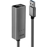 Usb ethernet adapter kabler Lindy USB-A RJ45 2.5G netværksadapter