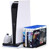 Dockingstation Imp Gaming Playstation 5 DLX Multi-Function Console Stand - Black/White