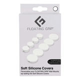 Silikone Stand Floating Grip Vægbeslags Covers - Hvid