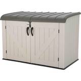 Brun Opbevaring & Udhuse Lifetime Horizontal Storage Shed 75 Cubic Feet (Areal )