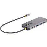 Sølv Kabler StarTech USB Hub 127B-USBC-MULTIPORT