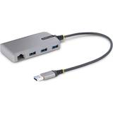 Powered usb 3.0 hub StarTech 3-Port USB Hub with Ethernet 3x USB-A Ports