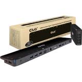 Club 3D USB C Kabler Club 3D ChargingDock USB-C 3.2 ->7xUSB/DP/HDMI/LAN/Audio