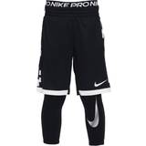 Leggings Bukser Nike Youth Pro Warm Dri-FIT Tights - Black/Black/White