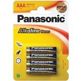 Batterier & Opladere Nor-Tec ALKALINE AAA batterier 4 stk