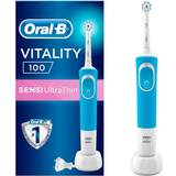 Oralb vitality 100 Oral-B BLUE Vitality D100 Sensi UltraThin El-tandbørste
