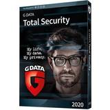 Kontorsoftware G Data TotalSecurity 2020 bokspakke (1 år) 3 enheder