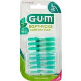 Sunstar Tandtråd & Tandstikkere Sunstar GUM Soft-Picks Comfort Flex Mint Large 40-pack