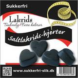 Lakrids Lakridshjerter salt sukkerfri