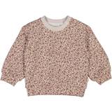 Blomstrede Sweatshirts Børnetøj Wheat Lia Sweatshirt - Morning Dove Flowers