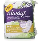 Always Hygiejneartikler Always Discreet Sensitive Bladder Incontinence Pads Liners Small Plus 12-pack