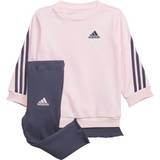 98 - Pink Øvrige sæt adidas Kid's Future Icons 3 Stripes Set - Clear Pink/Shadow Navy