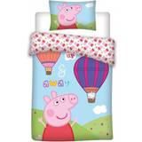 Peppa Pig Børneværelse Peppa Pig Greta Pig Bedding, Peppa Pig & Balloon, Pillow Case 100x140cm