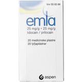Emla plaster Emla Medicisk plaster 25 mg/g + 25 mg/g 20