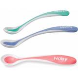 Nuby Multifarvet Sutteflasker & Service Nuby Hot Safe Spoons 4-Pack