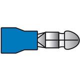 Kabelclips & Fastgøring Kabelsko blå han rund 1,5-2,5mm2 10 stk
