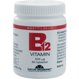 Natur Drogeriet Vitaminer & Kosttilskud Natur Drogeriet Mega B12 Vitamin 500mg 60 stk