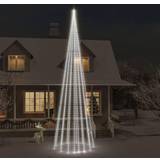VidaXL Julepynt vidaXL juletræ flagstang 1134 LED'er 800 koldt hvidt Julepynt