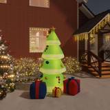 Plast Julepynt vidaXL oppusteligt juletræ Juletræ