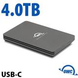 Harddisk 4.0TB OWC Envoy Pro FX Thunderbolt 3 USB-C Portable NVMe SSD