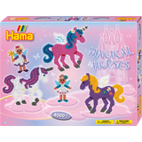 Tilbehør til babydukker Legetøj Hama Midi Beads Giftbox Magical Horses