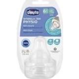 Chicco Transparent Sutteflasker & Service Chicco 20347-Pacifier PERFECT5 FLOW FOR GUNS AND 6M