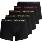Jack & Jones Elastan/Lycra/Spandex - Herre Underbukser Jack & Jones Boxershorts 5-pack - Black