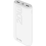 Celly Powerbanks Batterier & Opladere Celly PowerBank PD 20W 20.000 mAh Vi