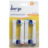 Lov'yc electric toothbrush refill 4' Flexo minibox