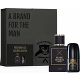Beard Monkey Deodoranter Beard Monkey Box Golden Earth & Deo 3-pack