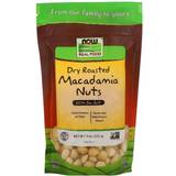 D-vitamin Nødder & Frø Now Foods Macadamia Nuts Dry Roasted & Sea Salted 255g