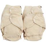 ImseVimse Stofbleer ImseVimse Vimse Terry Diapers One Size, Natural 4 stk