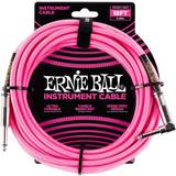 6,3 mm (1/4 TRS) kabler Ernie Ball 6083 Instrumentkabel 5,4m