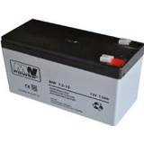 Batterier 12v 7.2 ah MPL POWER ELEKTRO MPL MW POWER MWS 7.2-12 UPS battery Lead-acid accumulator VRLA AGM Maintenance-free 12 V 7,2 Ah Black, Grey