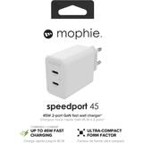 Mophie Hvid Batterier & Opladere Mophie Oplader Speedport 45